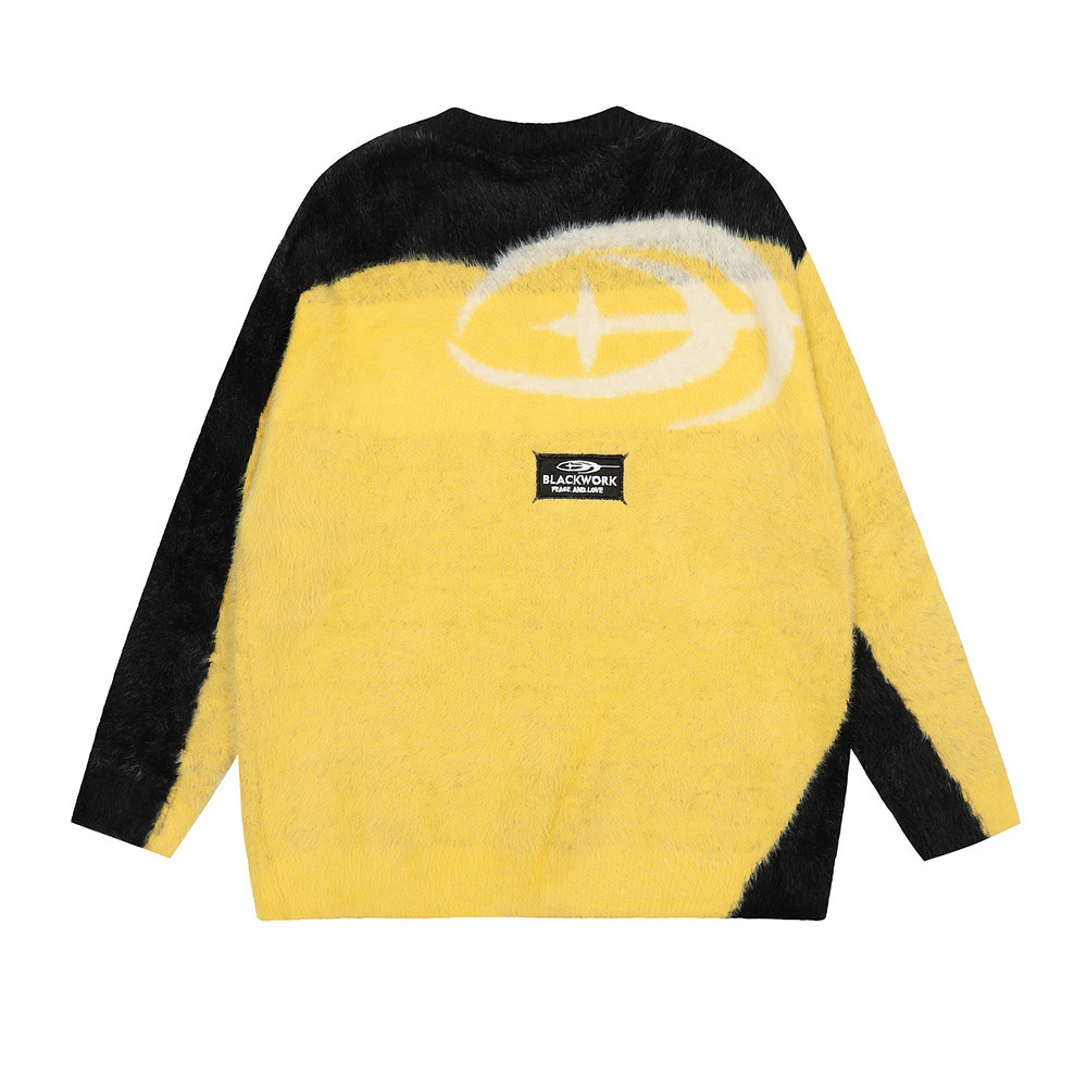 Brushed Round Neck Sweater For Men