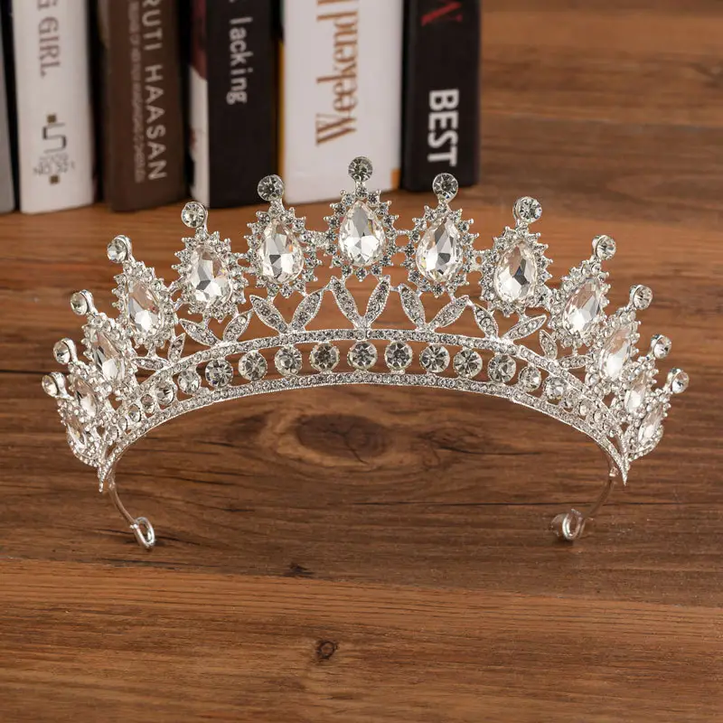 Bridal Crown Wedding Alloy Diamond Fashion Elegant