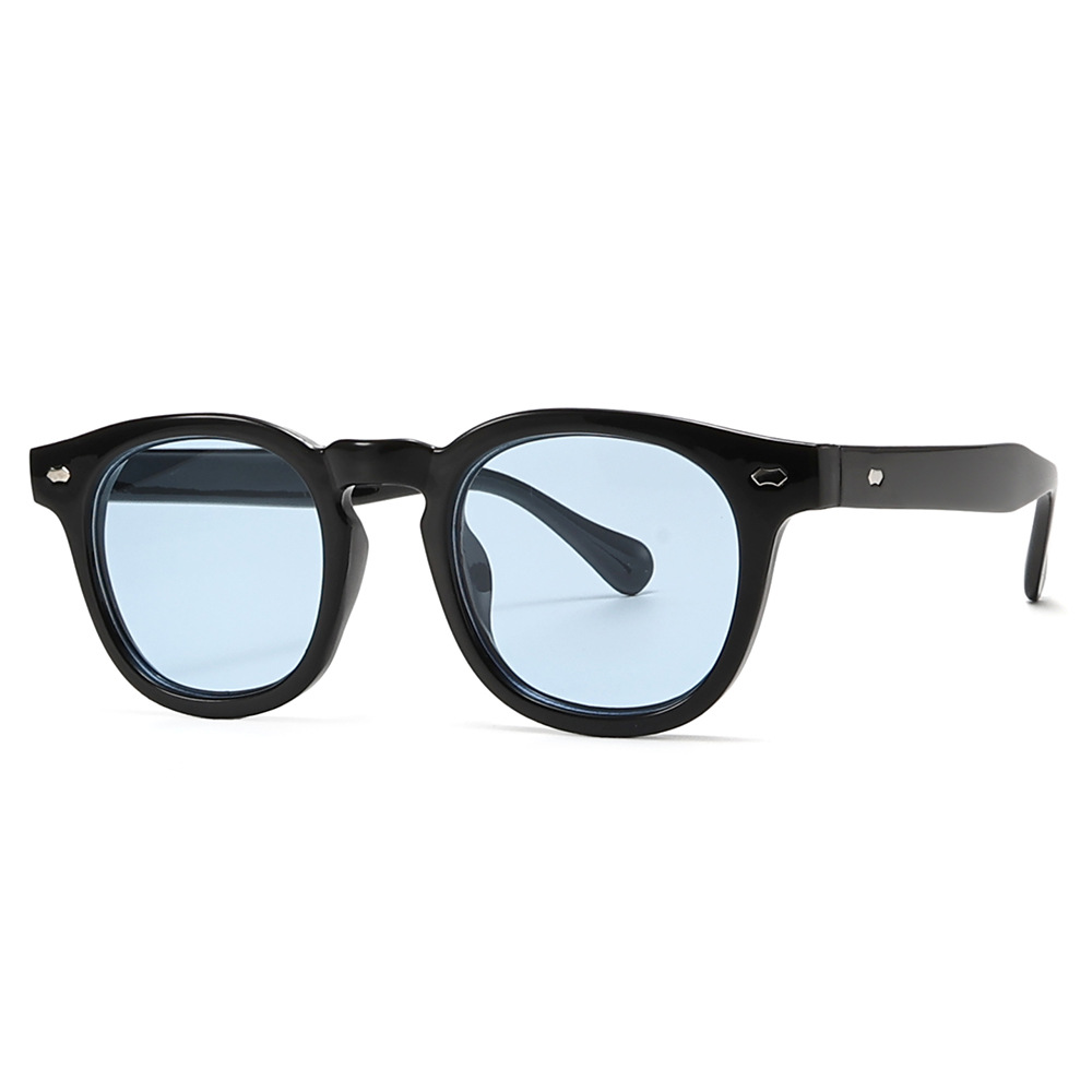New Simple Sunglasses Round Rim Sunglasses - Image 5
