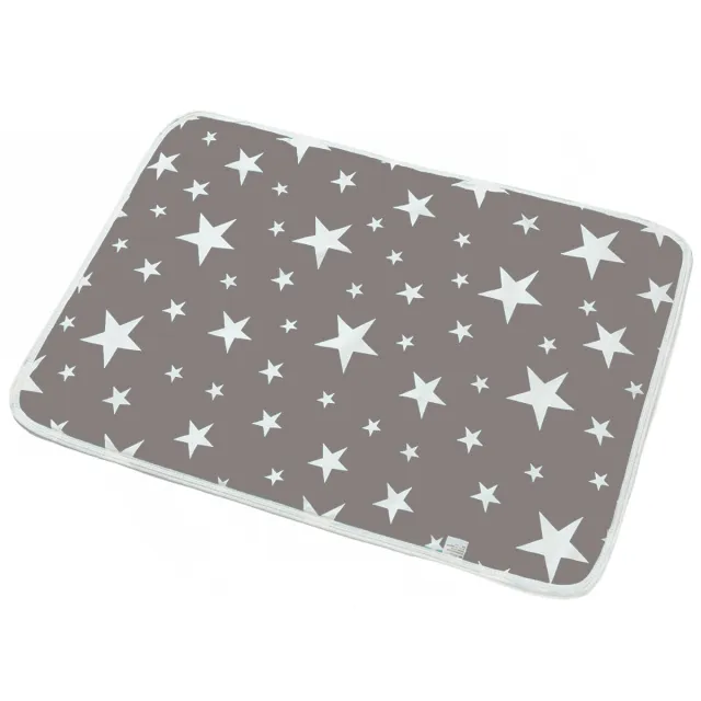 Breathable Cotton Cartoon Waterproof Insulation Pad Gray Xingx - Shop at LoveMi