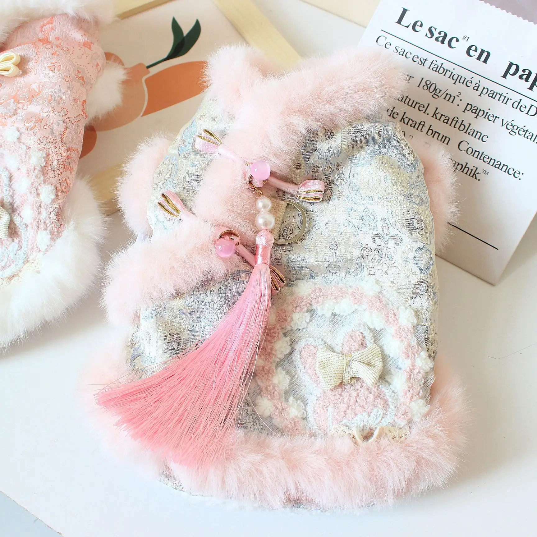Chinese-style Tasseled Pet Clothing