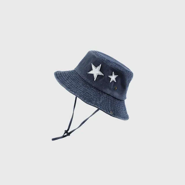 Sun Protection Comfortable Breathable Bucket Hat Xingx Bucket Hat Navy Blue - Shop at LoveMi