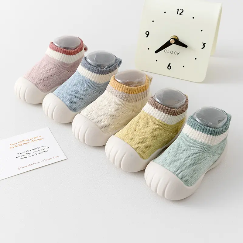 New Baby Toddler Shoes Knitted Soft-soled Non-slip