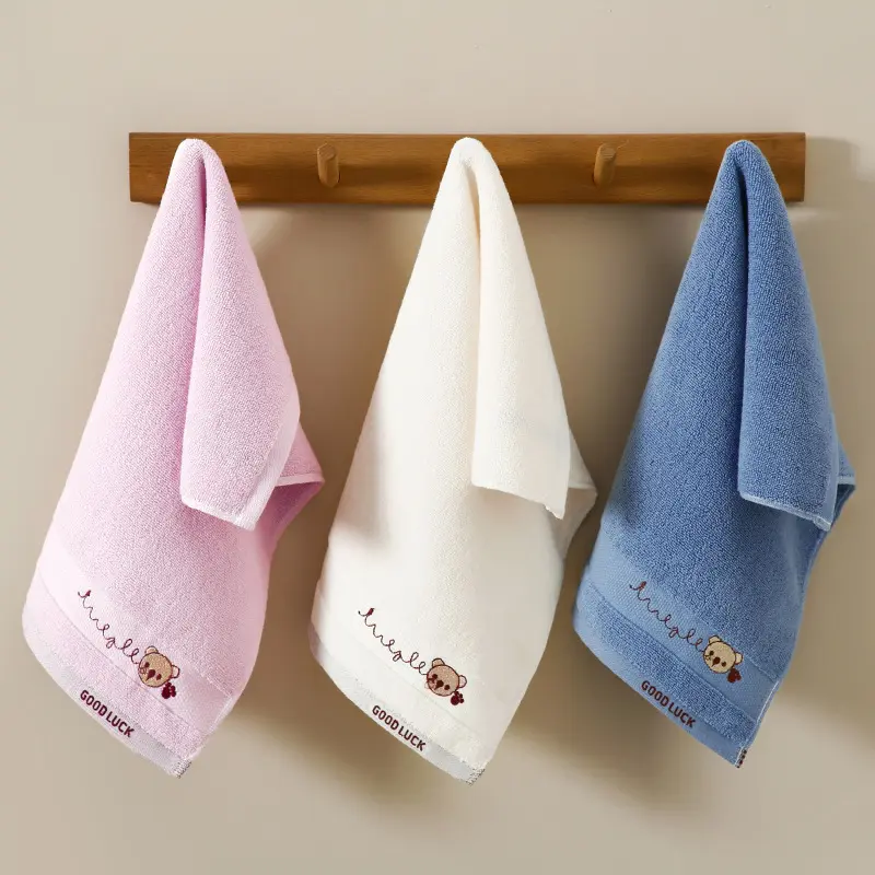 Pure Cotton Cartoon Kids Home Kindergarten Face