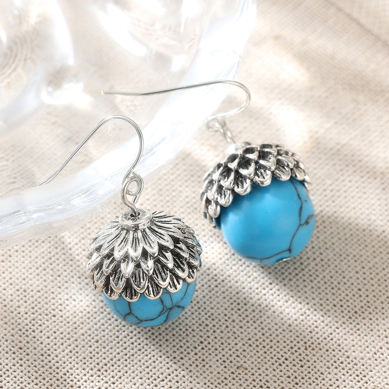 Retro Multi-Layer Bamboo-Strand C-Shaped Earrings With Micro-Pave Zirconia Settings