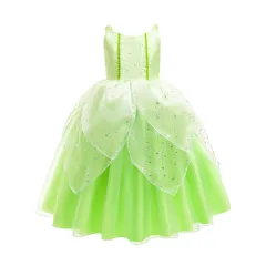 Girl Elf Wonderful Princess Tianna Tinker Bell Fairy Dress - Dress - View 1