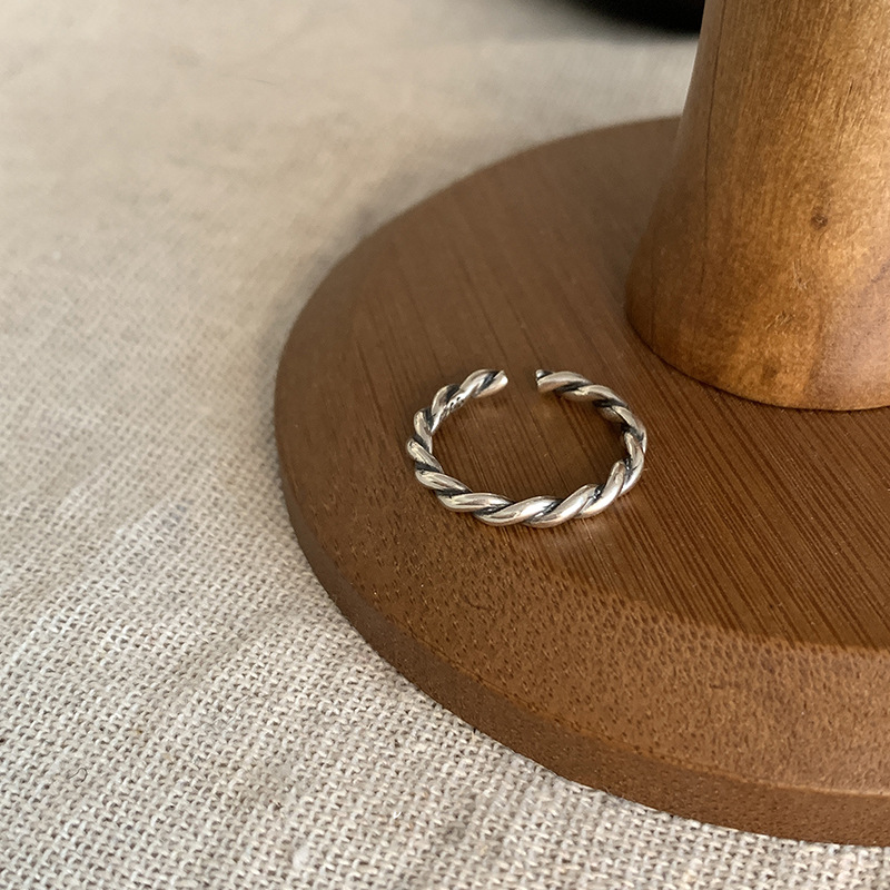 Wide Version Simple Fashion Letters Ring