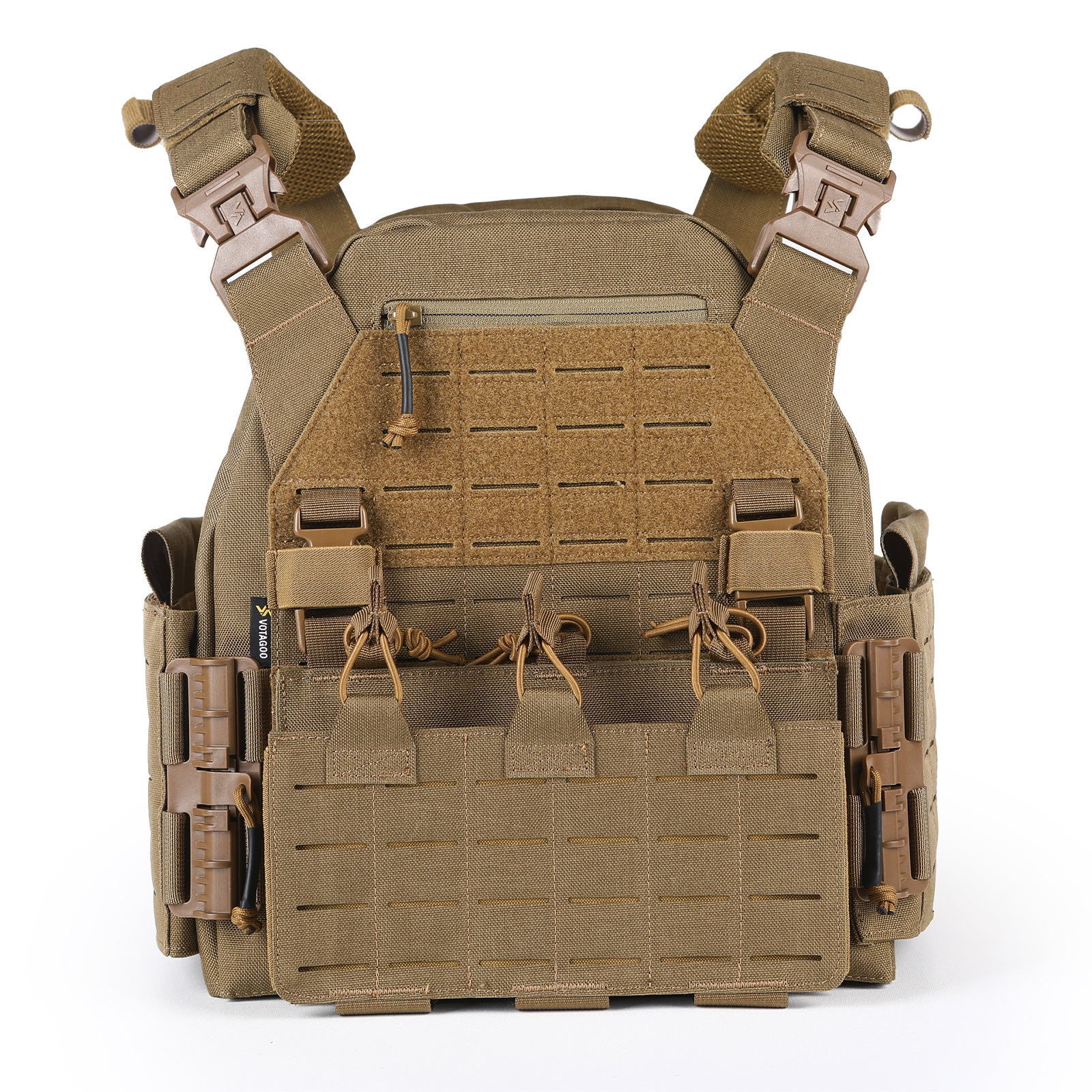 Lightweight Army Camouflage Quick Release Protective Waistcoat - Image 3