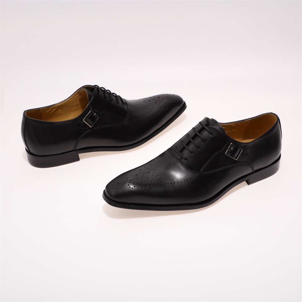 Title 12, Mens Business Oxford Leather Shoes Classic sty...