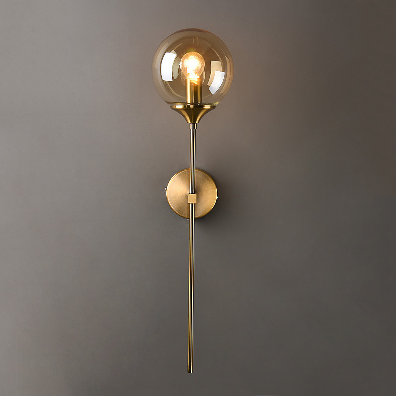 Wall Sconce For The Hallway Or Corridor In Front Of The Mirror
