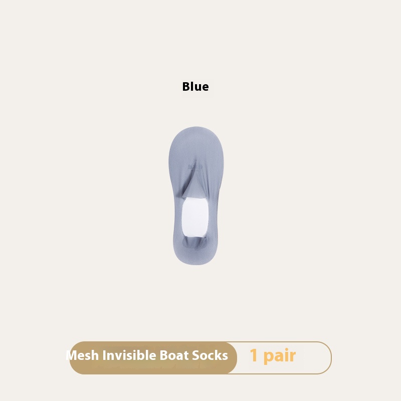 Breathable Women's Invisible Summer Socks. Product information: Pattern: solid color. Color: black, white, pink, light skin, blue, orange, light gray, light green, purple. Specifications: Bare socks, white paper card packaging. Main fabric composition: Co