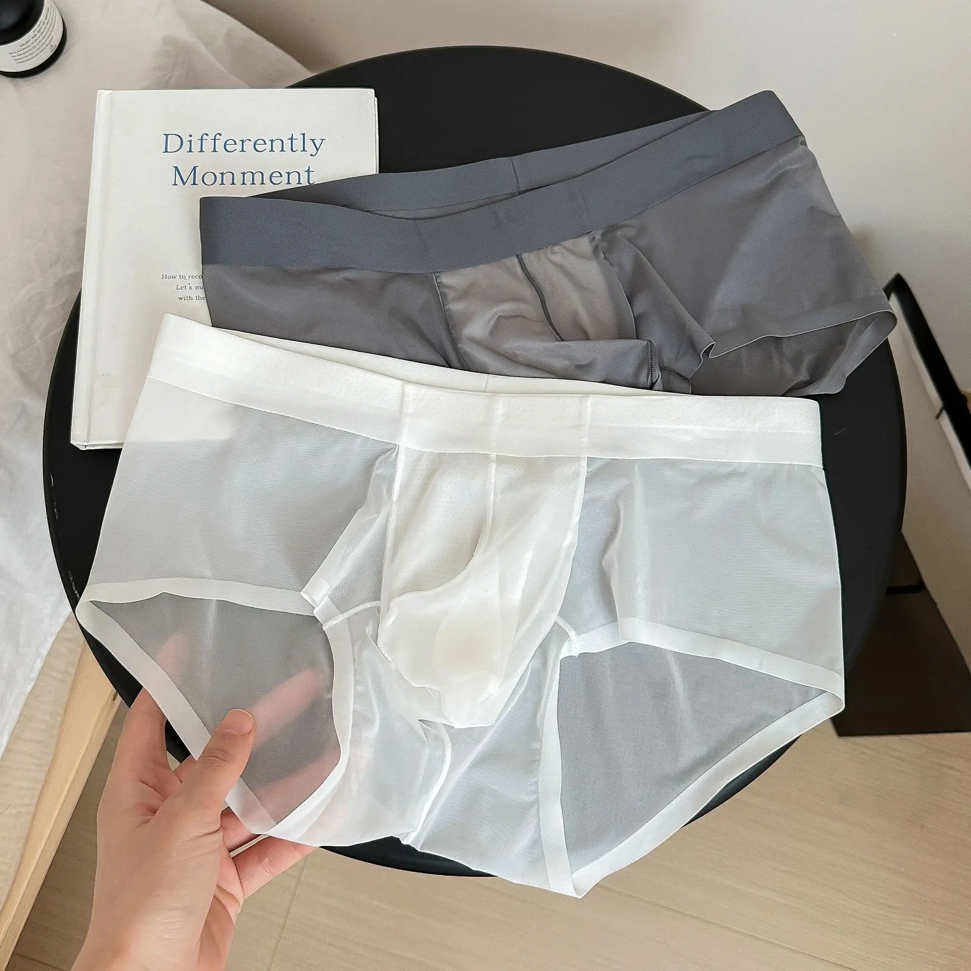 Ice Silk Lightweight Breathable Bottom Crotch Men's