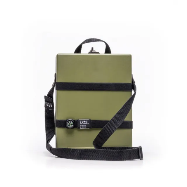 Writer Messenger Wooden Box Walnut Briefcase Green - Shop at LoveMi