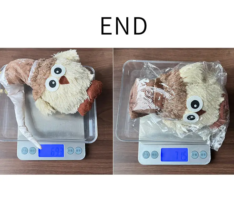 Cross-border Light-emitting Plush Toys Desktop With Lights Owl Doll Ornaments