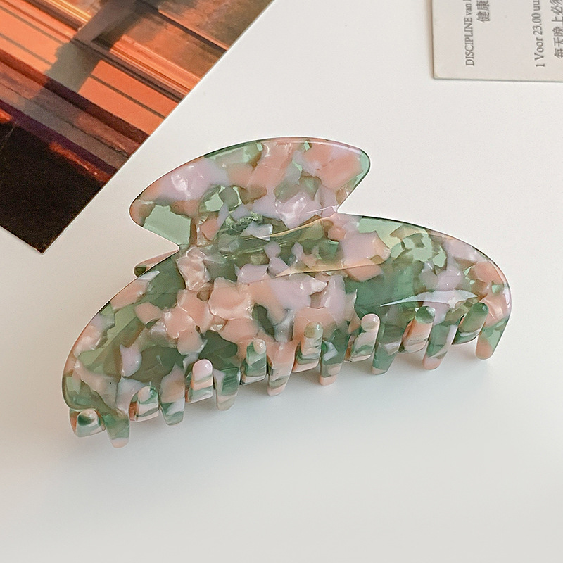 Acetic Acid High-end Leopard Print Hair Clip