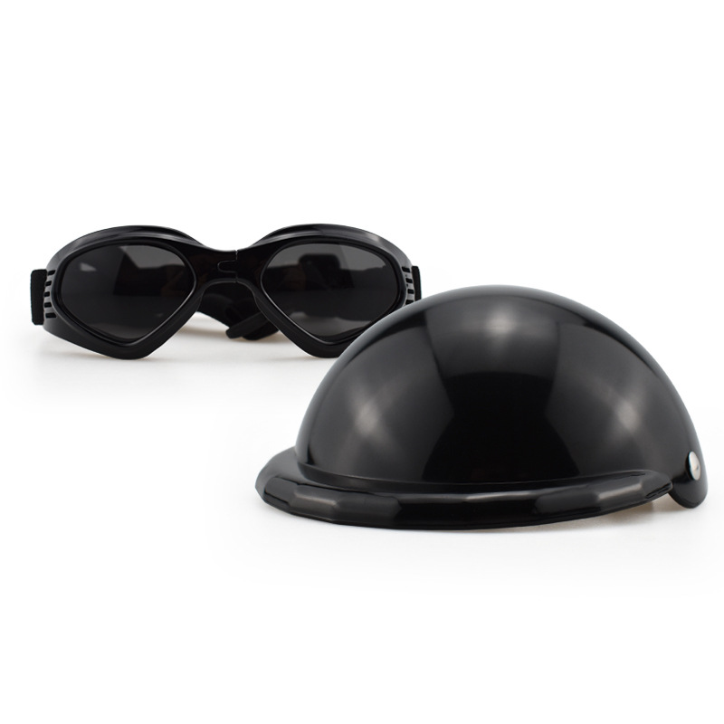 M Suit Helmet Glasses Black