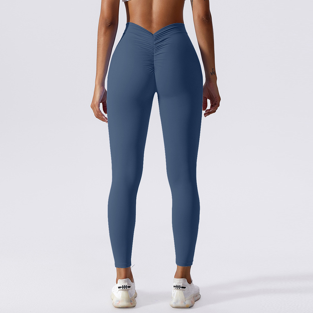 High-Waisted Athletic Fitness Pants, picture 6 of 9