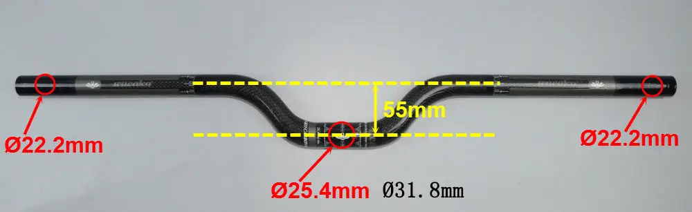 Full Carbon Fiber Bicycle Handle Bar