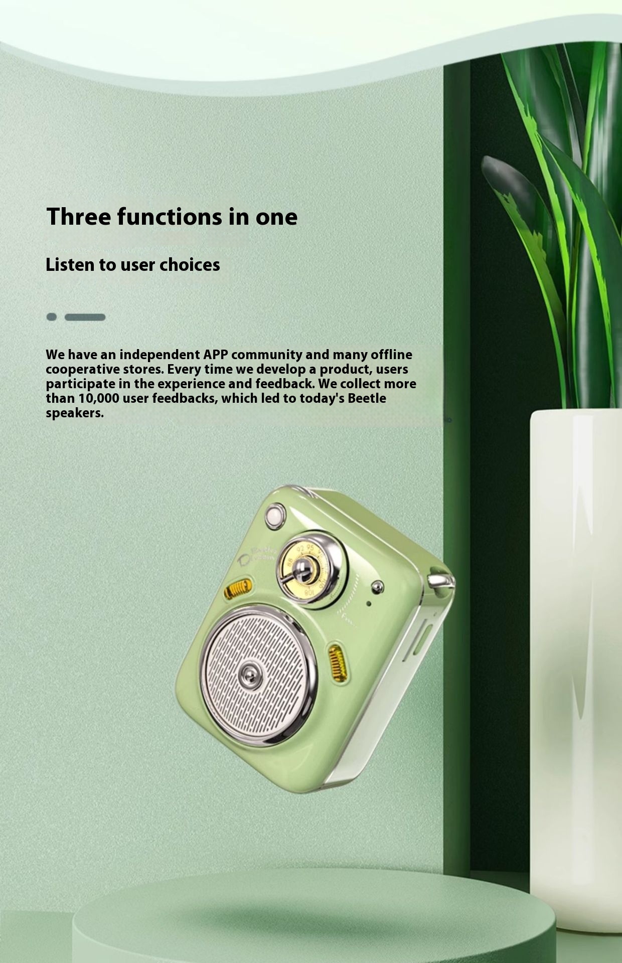 Bluetooth Mini-portable Audio Radio - Image 11