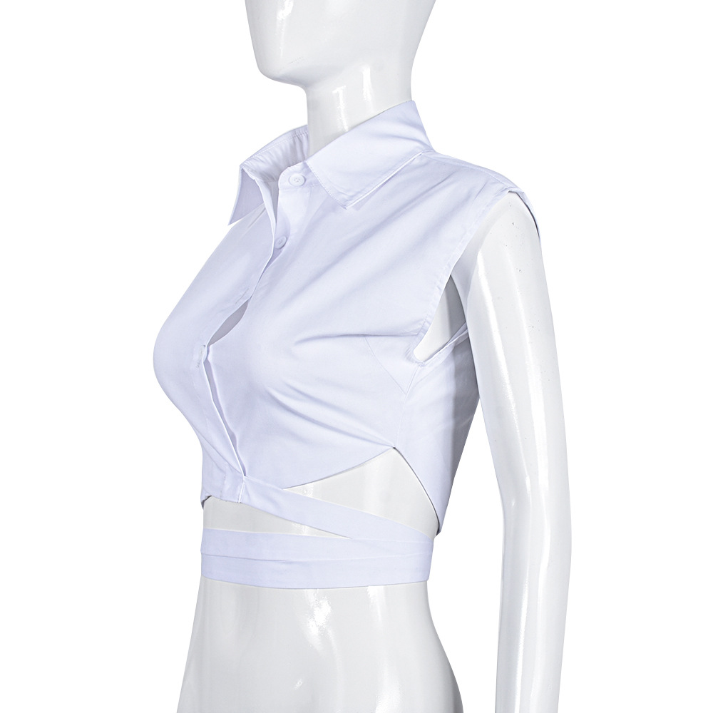 بلوزة نسائية عصرية بتصميم الرباط الجديد