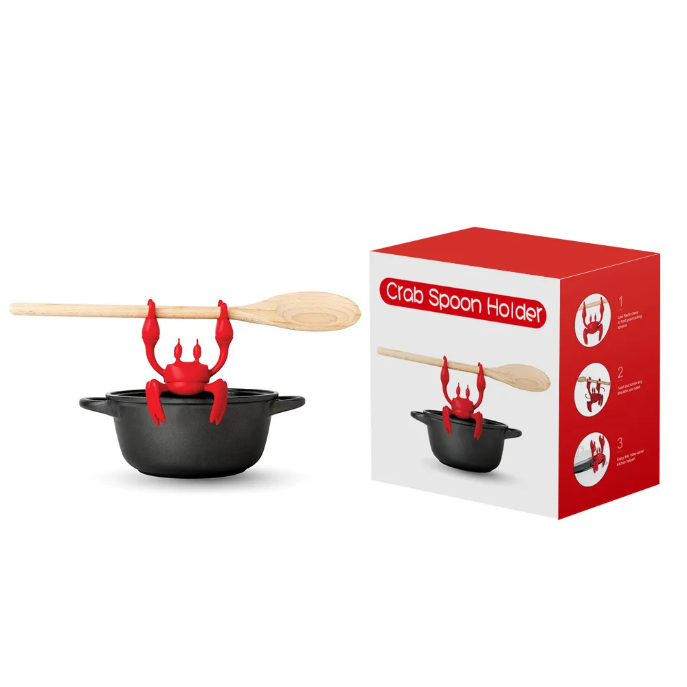 Crab Pot Side Clip Silicone Tableware Stand – image 5