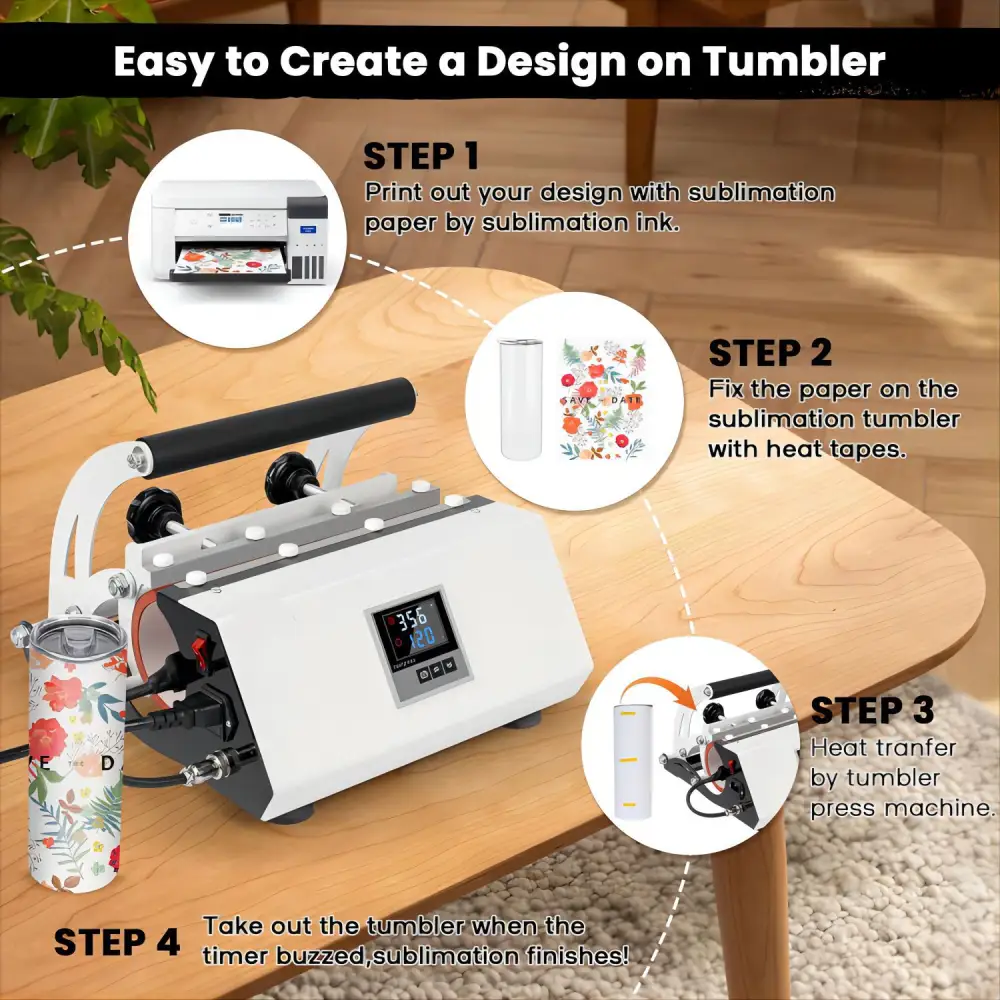 Tumbler Heat Press MachineMug Machine