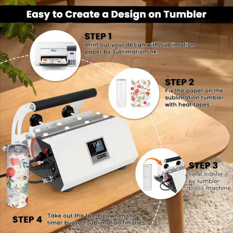 Tumbler Heat Press MachineMug Machine