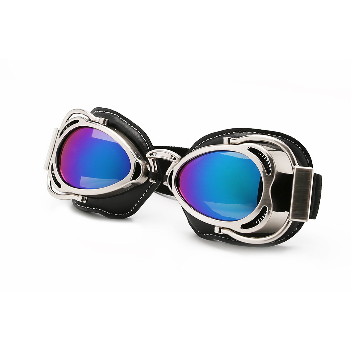 Motorcycle Wind-proof Glasses Motorcycle Pilot Hat Against Wind And Sand Harley Prince Helmet Reflective Retro Goggles