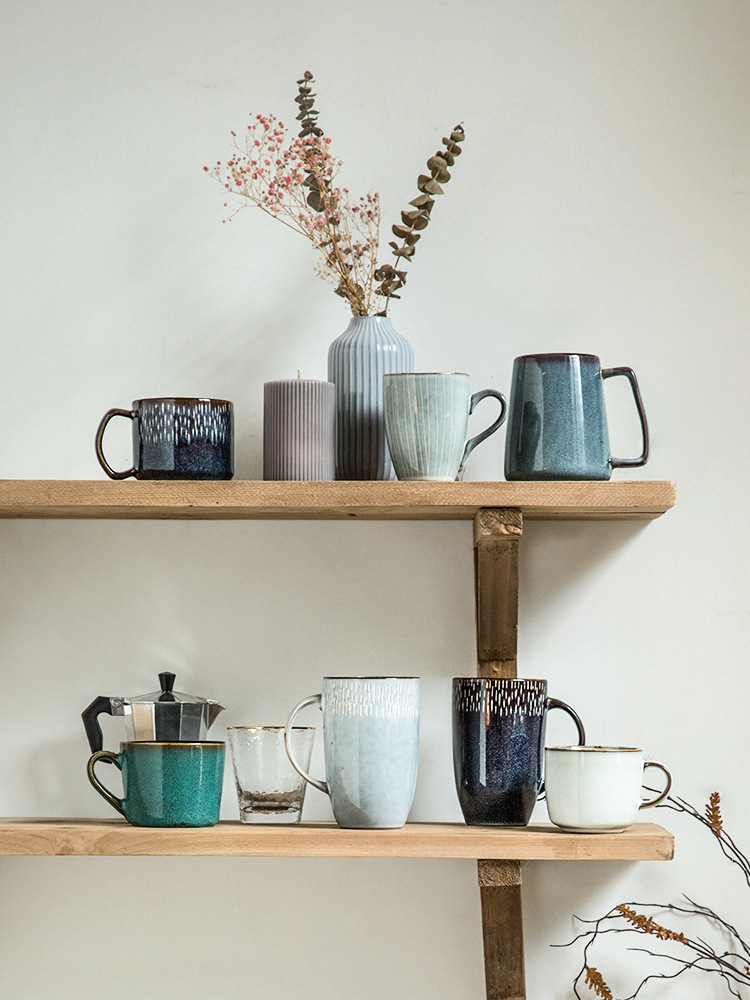 Face Value Control Ceramic Retro Coffee Large Cup