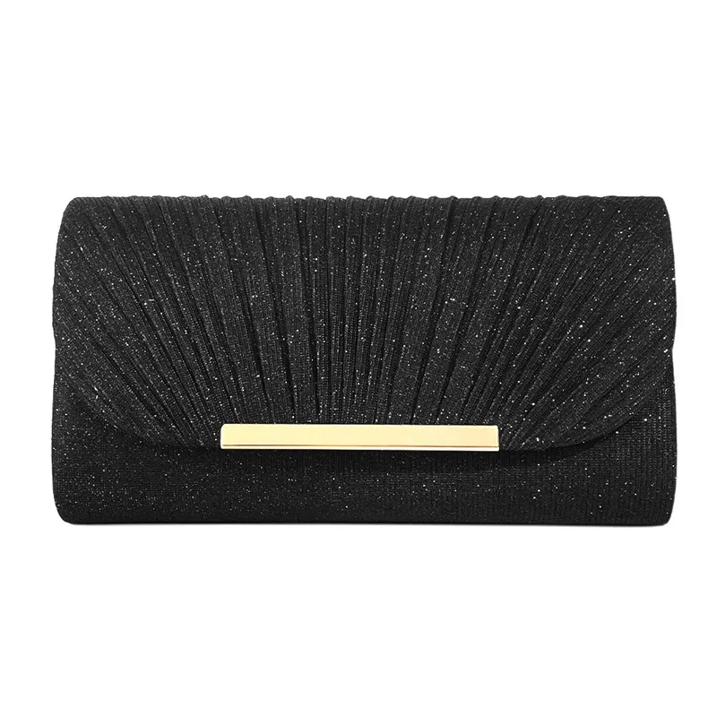 Women's Hardware Edge Party Pattern Fine Pink Clutch - Tan