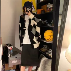 Knitted Cardigan Women Coat Top - View 1