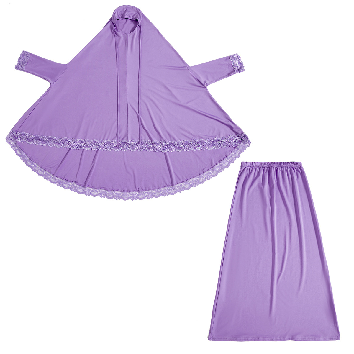 2 pcs girls pray suit for muslim girls - Picture 15 of 15