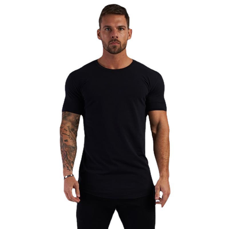 Summer Casual Crew-neck Sports T-shirt For Running