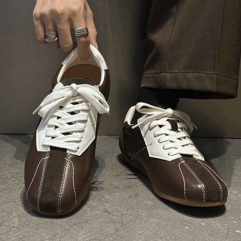 Retro British-style Training Shoes Men's Sports Sneakers