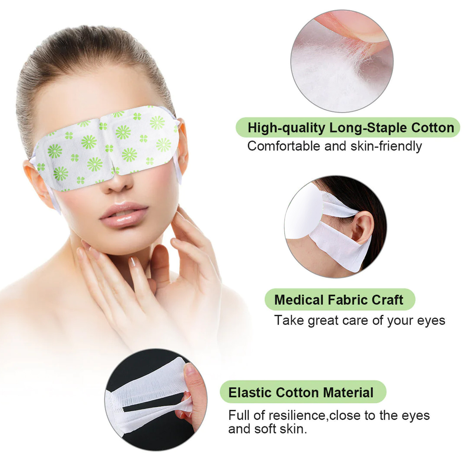 Herbal Hot Eye Compress For Fatigue Relief Steam Eye Mask