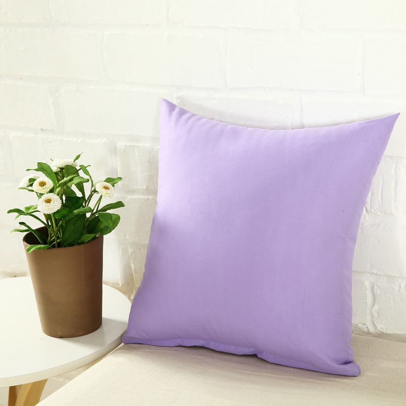 Light Purple Pillow Cover