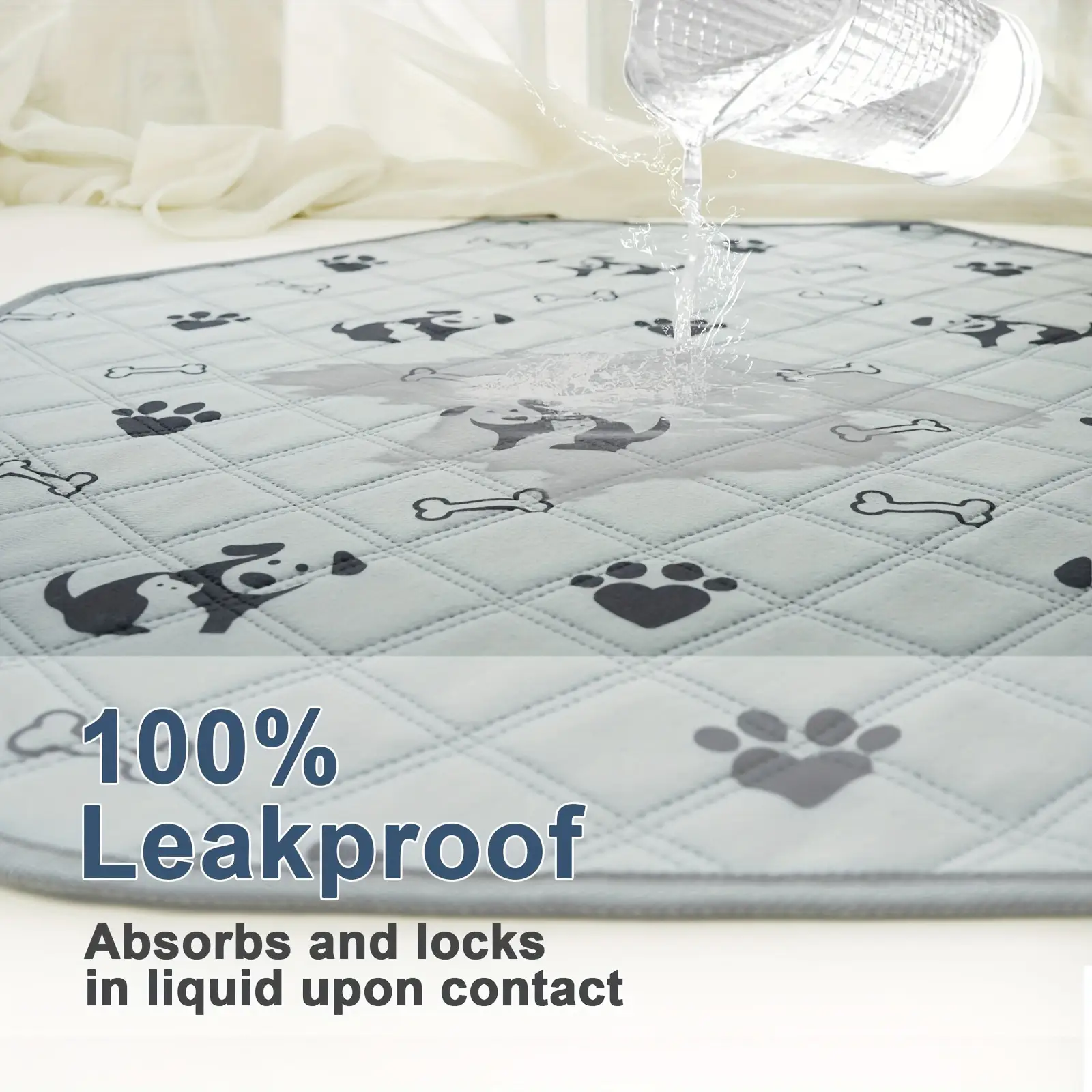 New Washable Octagonal Dog Potty Pad