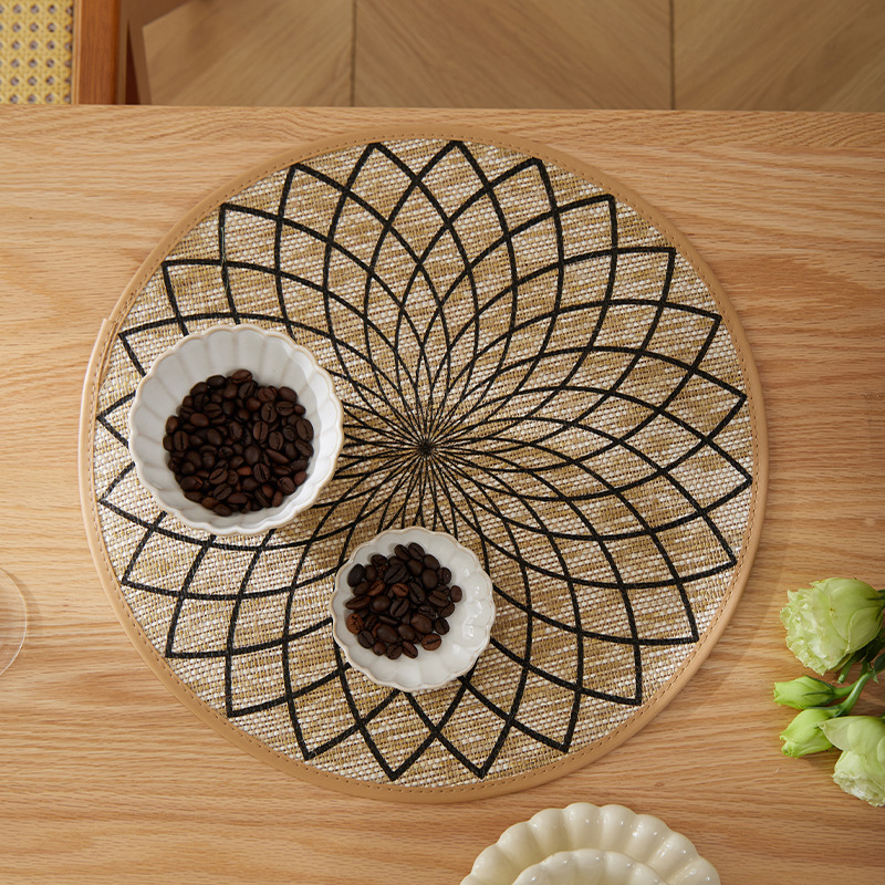 Patterned Jute Placemats
