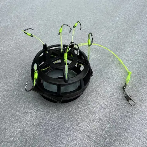 Anti-upside-down Bait Cage Hook Casting Rod Rig