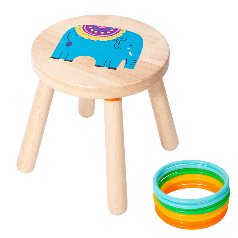 Stool Ringtoss Elephant