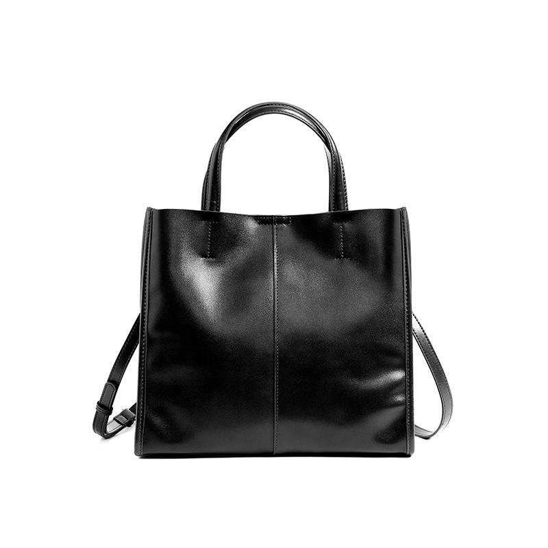 Genuine Leather High-End Womens Stylish And Versatile Handbag thumbnail 6