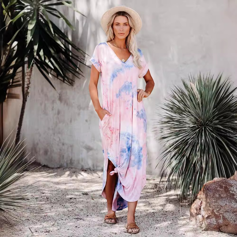 Womens Autumn Gold Velvet Maternity Dress