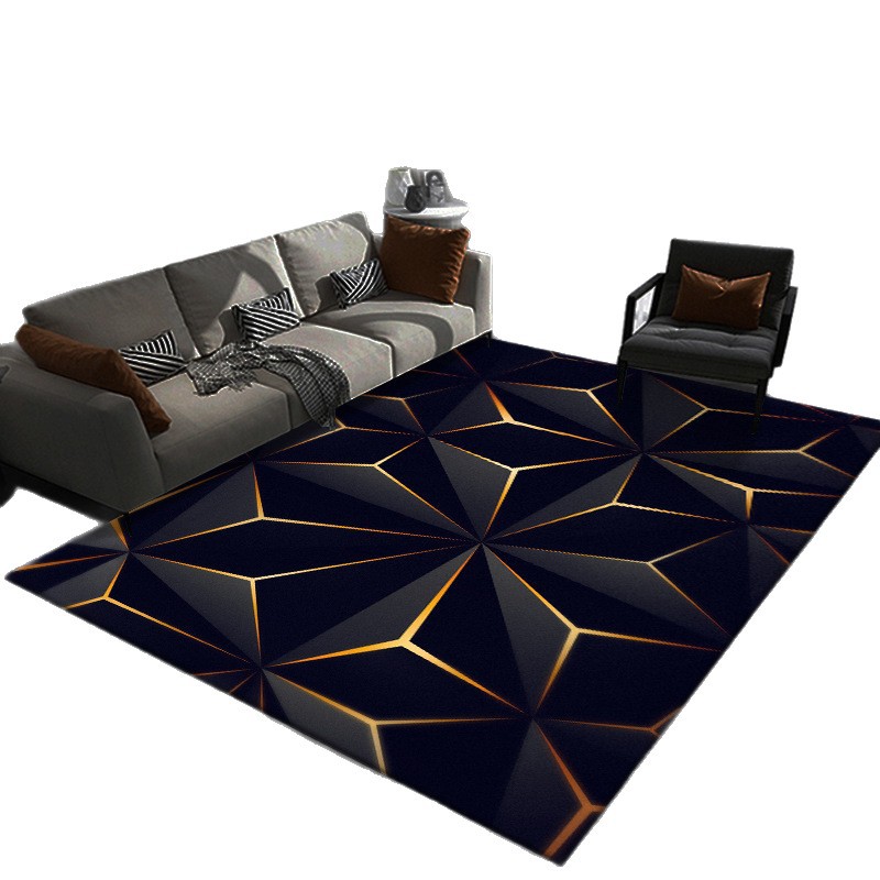 3D Visual Creative 3D Crystal Velvet Rug