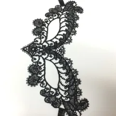 Women's Mask Lace Blinders Supplies - Black Shaping - View 1