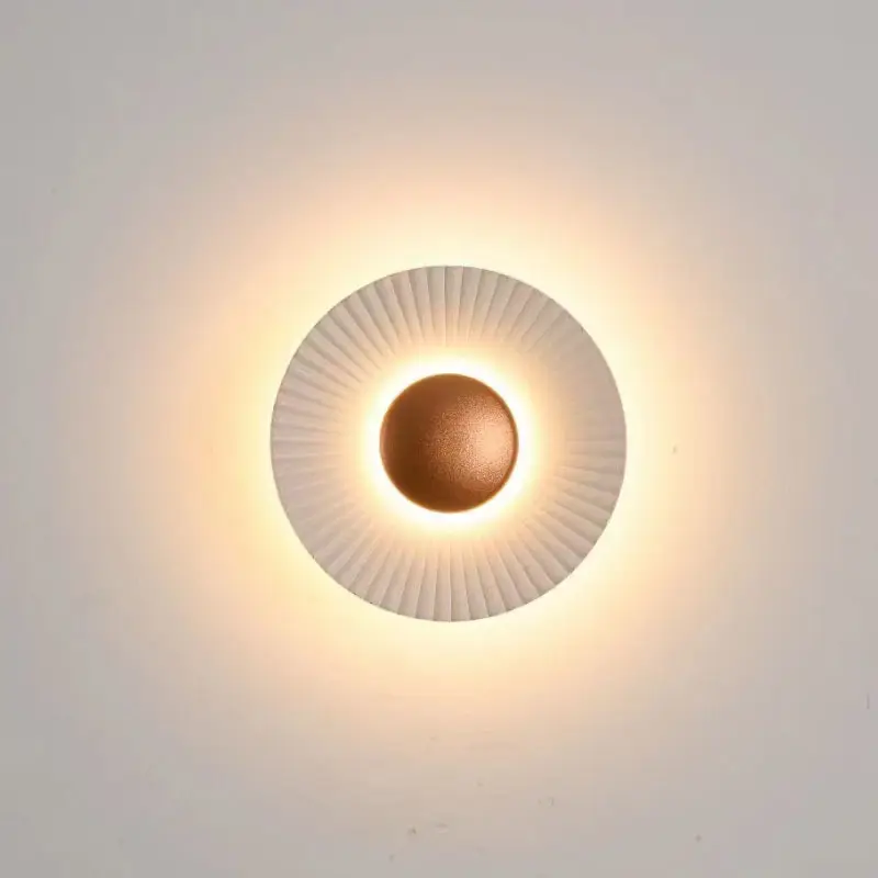 Round Wall Lamp Bedroom Bedside Living Room