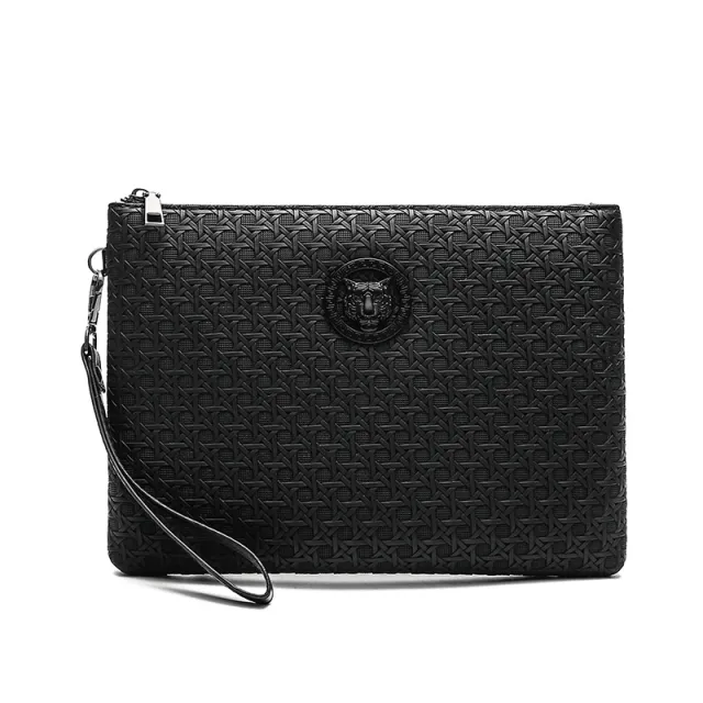 Woven texture Personalized Clutch With A Simple Minimalist Design And Large Capacity Large Size - Shop at LoveMi