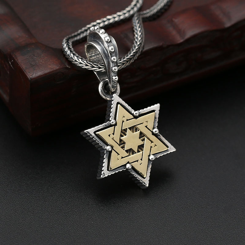 Letter Five-pointed Star Male Ladies' Pendant