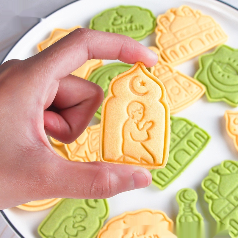Cookie Mold 3d 3d Diy Plastic Suit Home Cake Cookie Press Type Baking Tool Cutter — foto 3