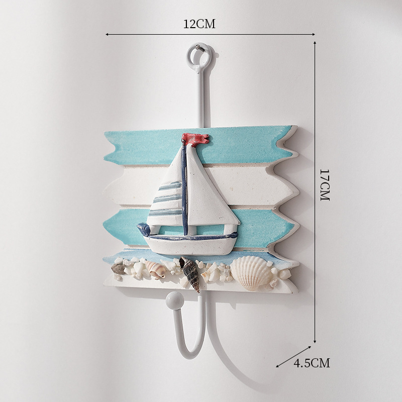 Set Of Four Sailing Hooks