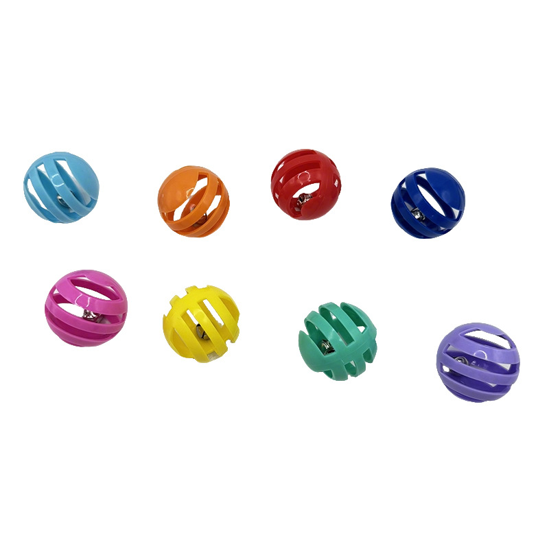 Juguete para mascotas con bola chirriante, para gatos y perros